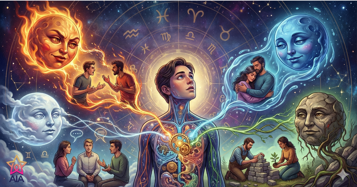 As Nuances da Lua no seu Mapa Astral